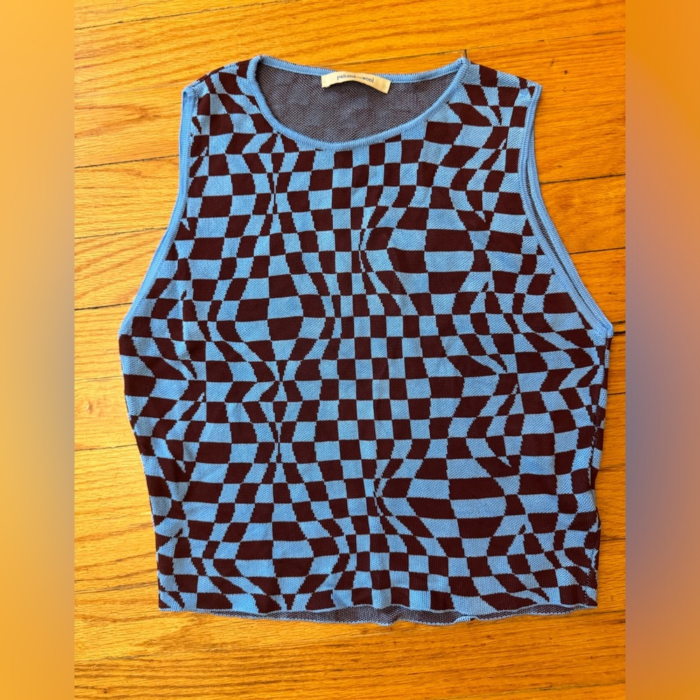 Paloma Wool Checkerboard Tank